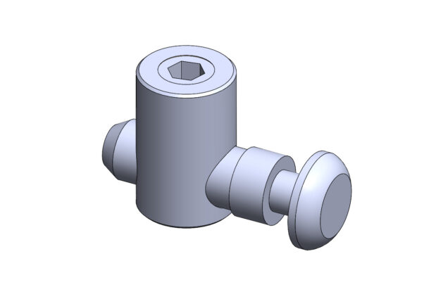 Conector Universal Para Perfil de Alumínio - Base 40/45