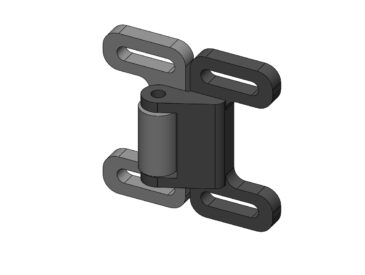 Fecho Trava Esfera para Perfil Alumínio