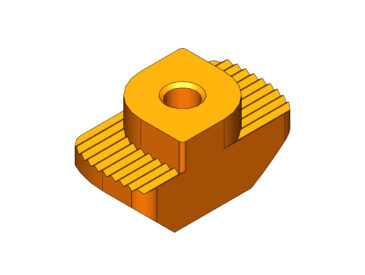 Porca T Martelo M4 para Perfil Alumínio Canal 10mm