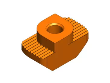 Porca T Martelo M5 para Perfil Alumínio Canal 10mm Porca T Martelo M5 para Perfil Alumínio Canal 10mm