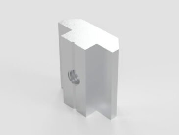 Porca Trapezoidal M5 - Canal 8 para Perfil Alumínio Porca Trapezoidal M5 - Canal 8 para Perfil Alumínio