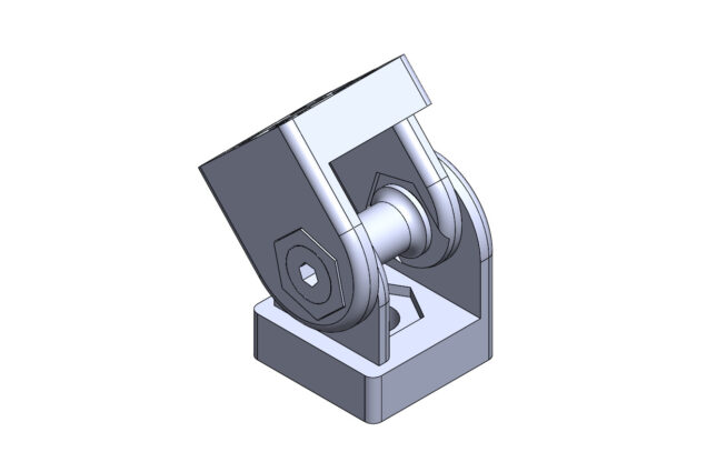 Articulação para Perfil 30x30