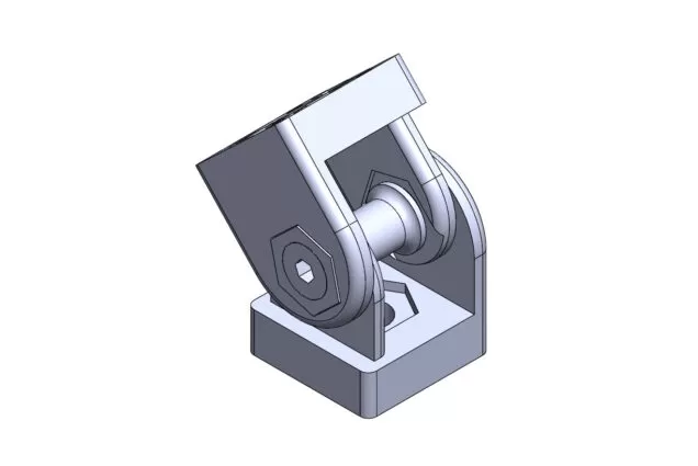 Articulação para Perfil 30x30