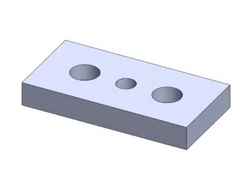 PLACA BASE PARA PERFIL 45X90