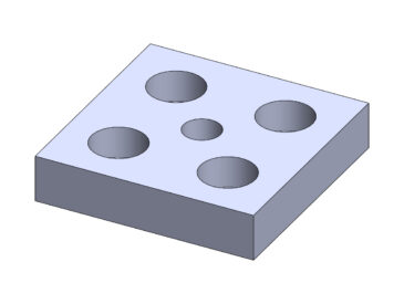 PLACA BASE PARA PERFIL 60X60