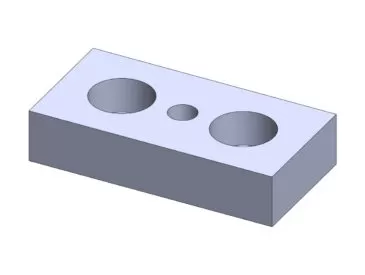 PLACA BASE PARA PERFIL 30X60