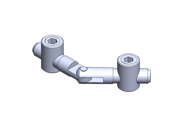 Conector Topo em Angulo Para Perfil de Alumínio - Base 30