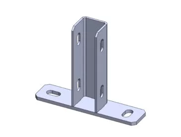 SAPATA DE FIXAÇÃO EM T P/ PERFIL 30X30