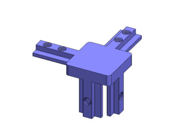 CONECTOR DE TOPO 3 VIAS BASE 40
