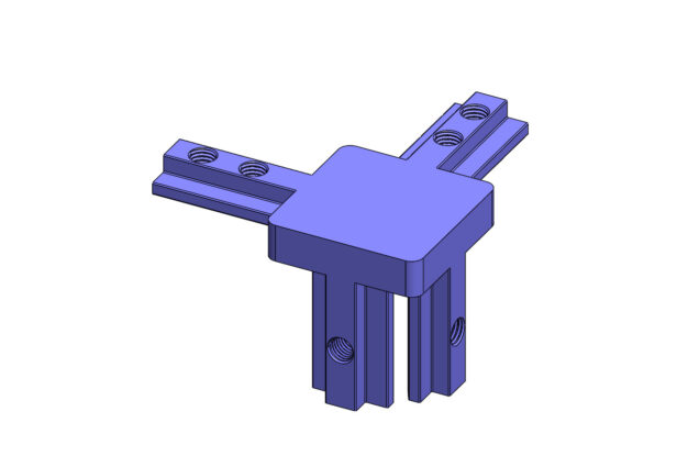 CONECTOR DE TOPO 3 VIAS BASE 40 CONECTOR DE TOPO 3 VIAS BASE 40