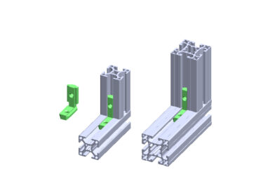 CANTONEIRA DE MONTAGEM INTERNA CANAL 8MM